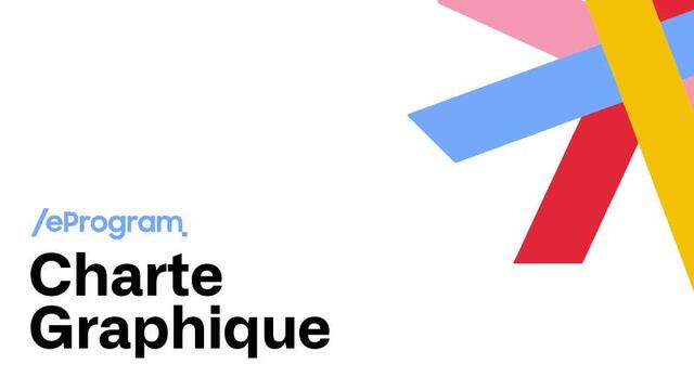 eProgram charte graphique cover